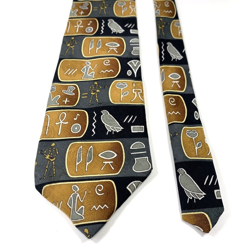 Grateful‎ Dead Band Mens Tie 'Egypt '78 Second Set' Design Silk Dead Head RARE - Picture 2 of 6